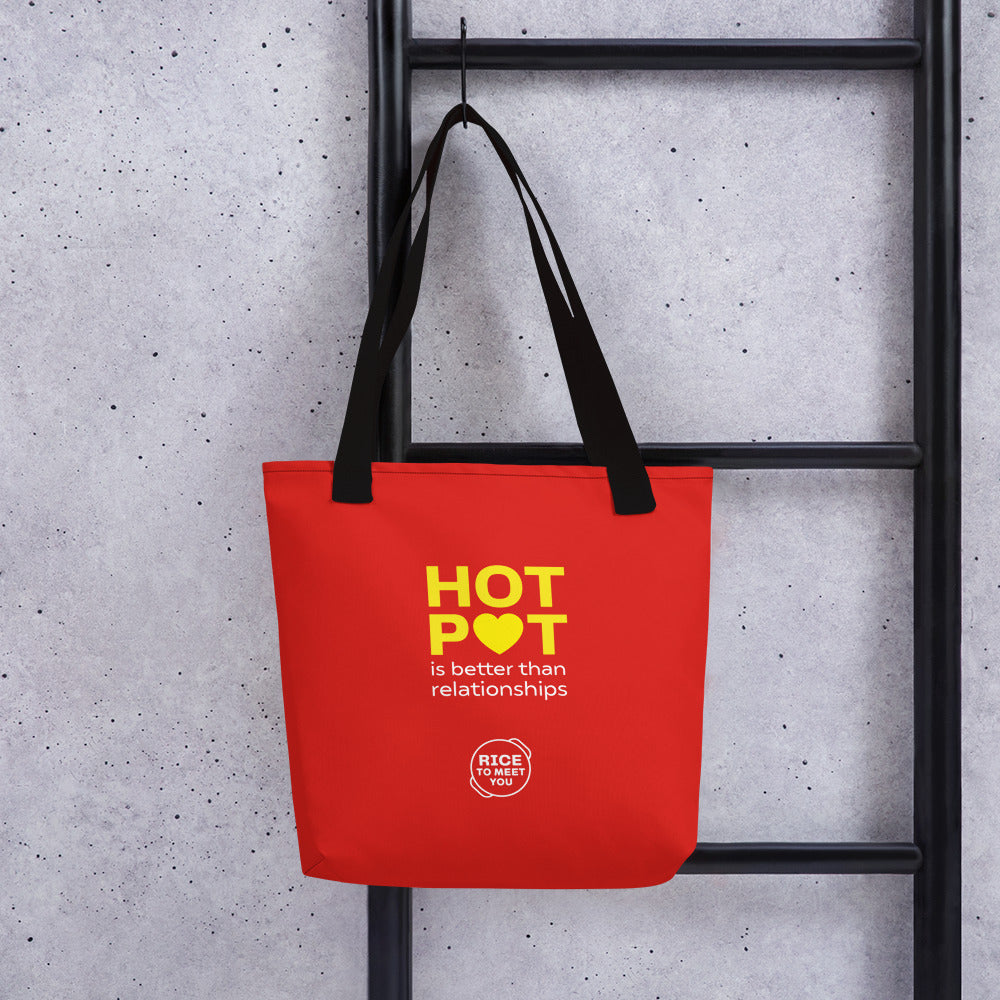 Rice To Meet You Tote Bag