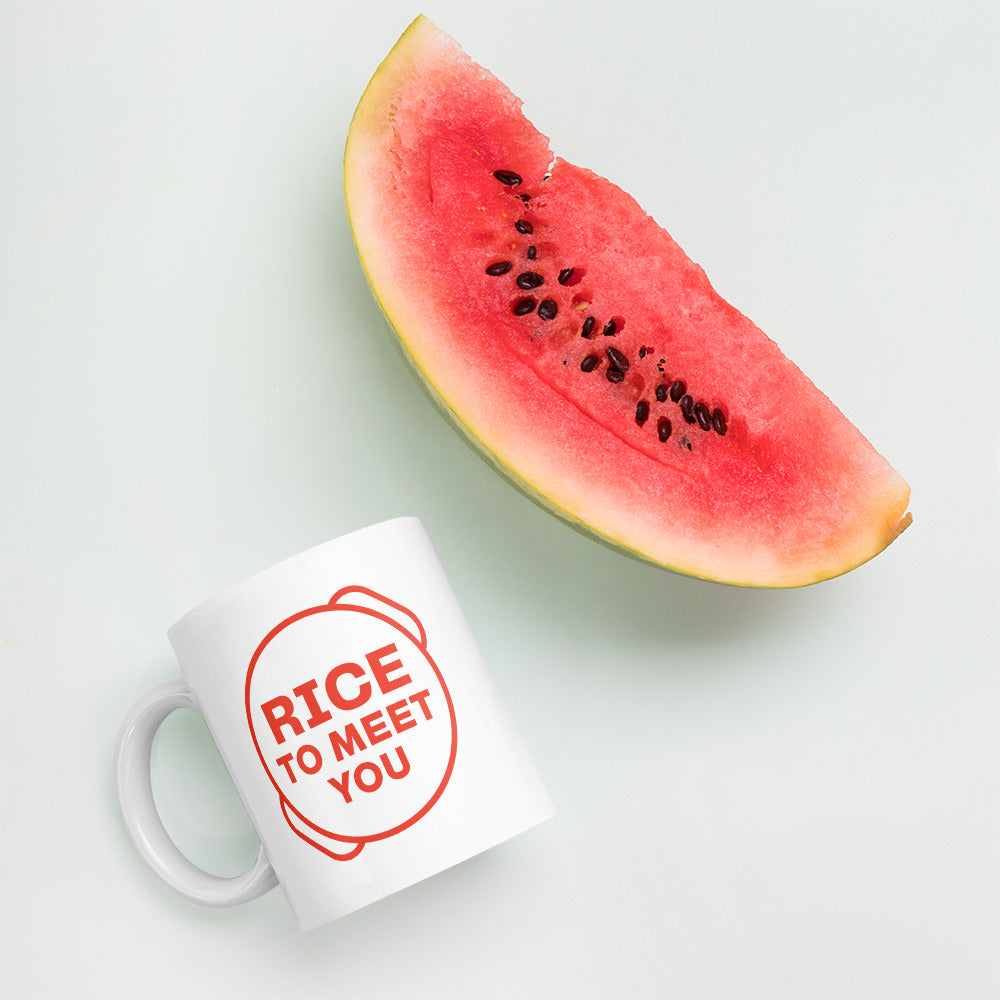 Rice To Meet You Mug