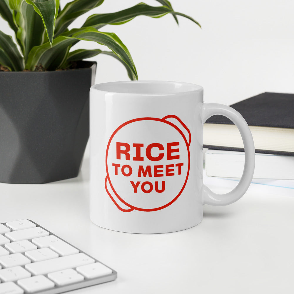 Rice To Meet You Mug